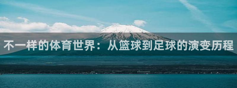 一竞技官网下载平台注册：不一样的体育世界：从篮球到足球的演变